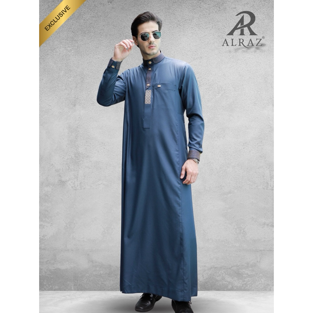 ALRAZ Thobe Exclusive Qhaisan 2017 (Free Box)