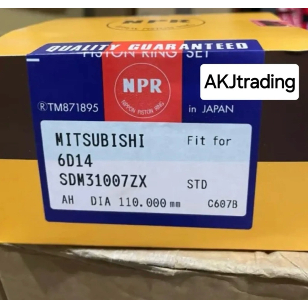 ring piston 6d14 npr ring seher 6d14 mitsubishi ring piston seher 6d14