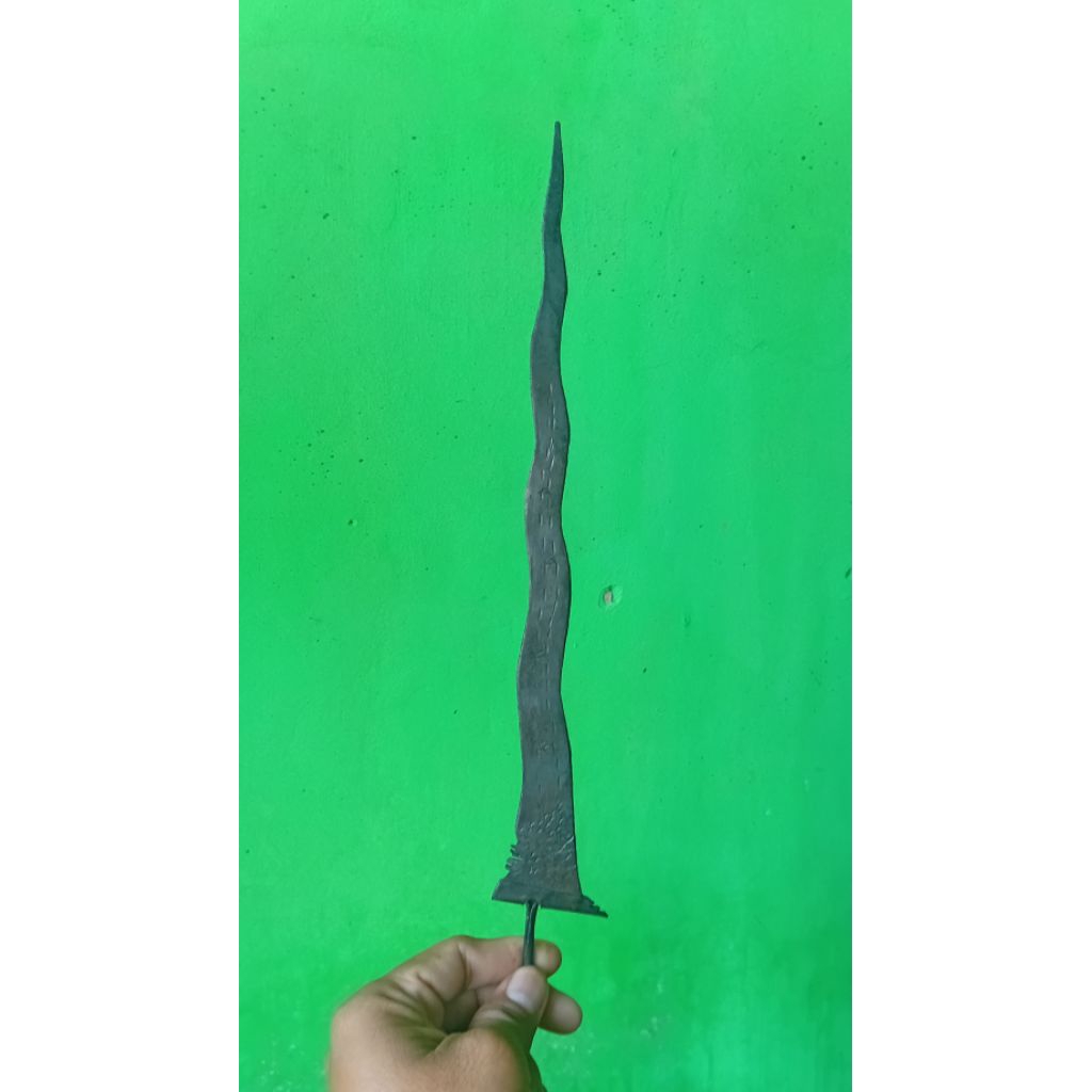 Jaydening Keris Luk Tatahan Nogo Panjang 30 Cm Untuk Cendramata/ Temanten