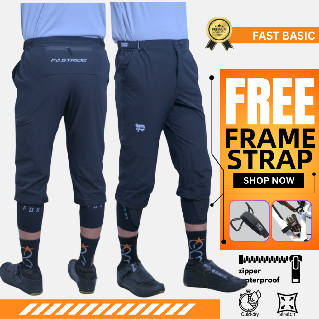 Celana Gowes Pria Celana Sepeda Mtb Celana Mtb 3/4 Celana Sepeda Panjang Free ride Cycling Pants