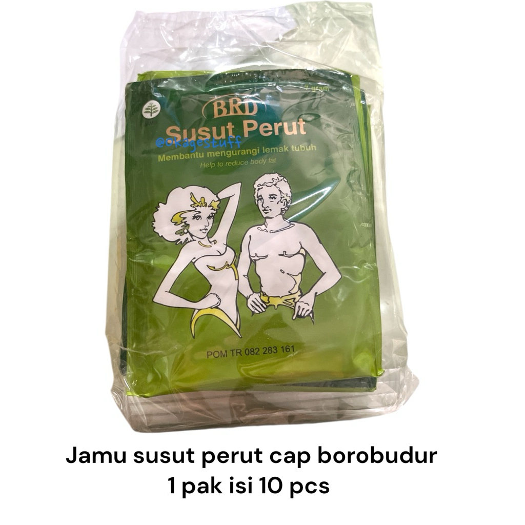 Borobudur - BRD Susut Perut Seduhan - Mengurangi kelebihan lemak pada perut