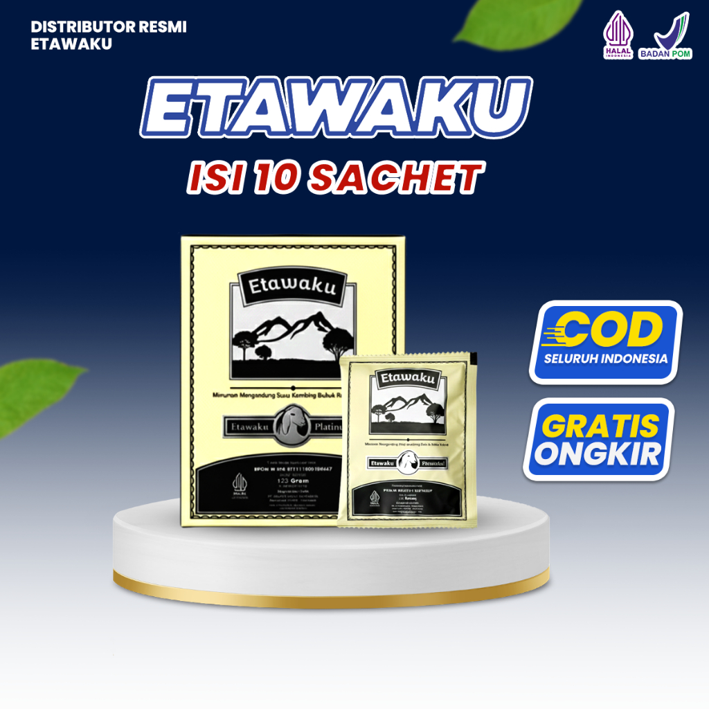Etawaku Platinum Kemasan Sachet (Paket 2 Box) Susu Etawa Terbaik di Indonesia