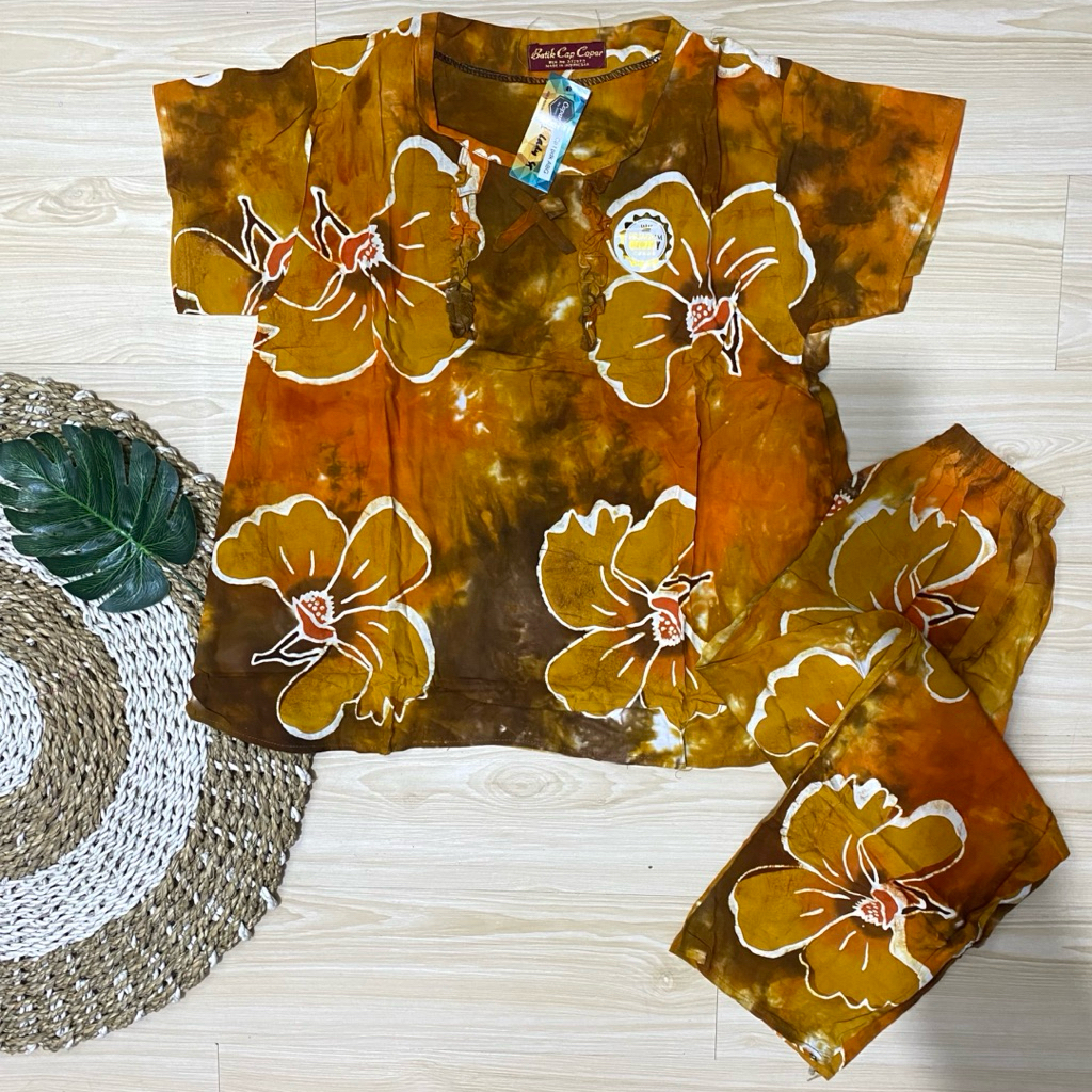 (ABG 02) CP Batik Copar ABG Tgn Pendek