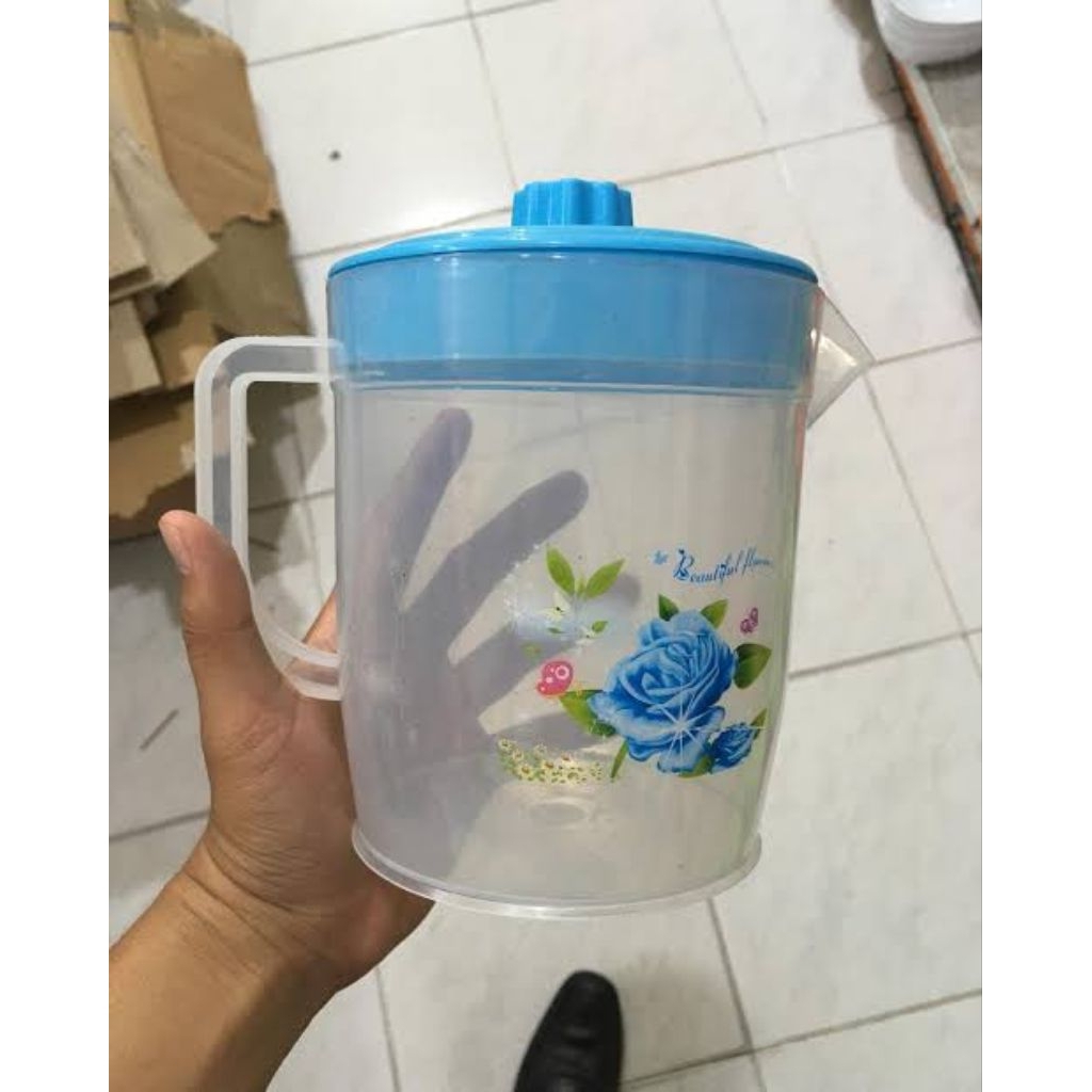 [1pcs] JUG WATER 1,5L // CERET PLASTIK KECIL // JUG AIR TUTUP