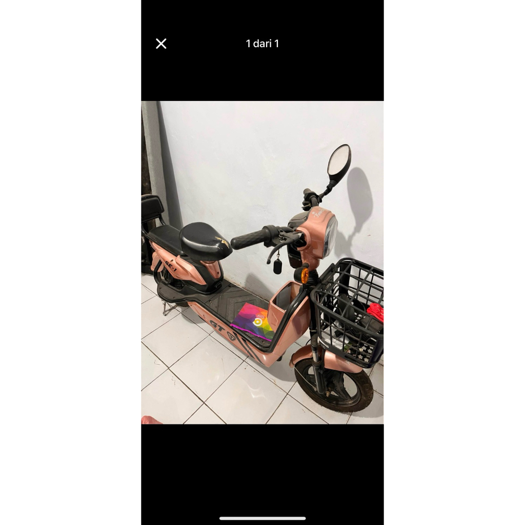 Jual Sepeda Listrik Bekas