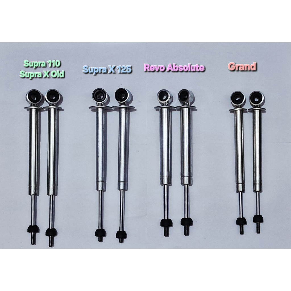 HIDROLIS, HIDROLIK, AS SKOK, AS SHOCKBREAKER BELAKANG MOTOR BEBEK/CUB SUPRA 125, SUPRA OLD, REVO ABS