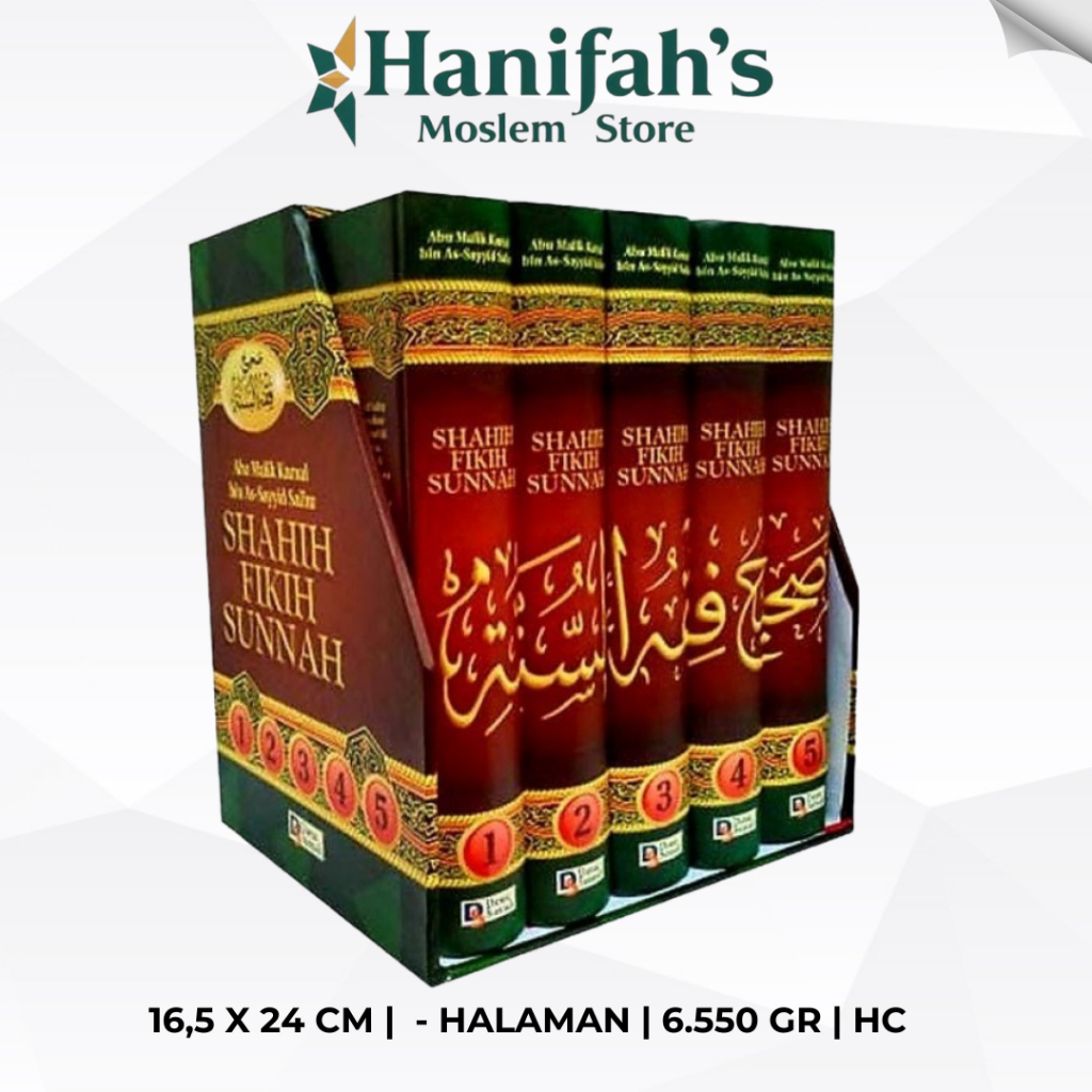 Shahih Fikih Sunnah 1 Set 5 Jilid Buku Darus Sunnah Kitab Shahih Fiqih Sunnah Abu Malik Kamal