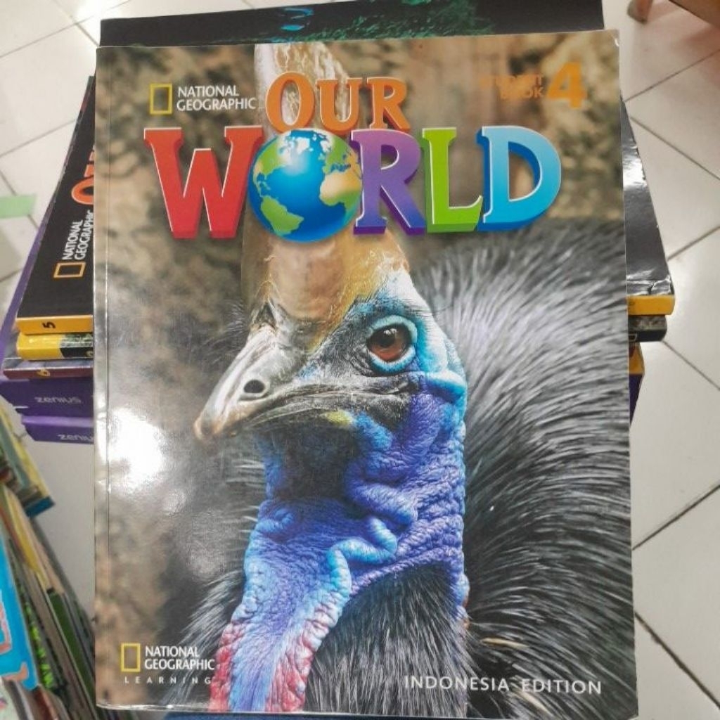 OUR WORLD STUDENT BOOK 4 INDONESIA EDITION BUKU BEKAS KONDISI BAGUS