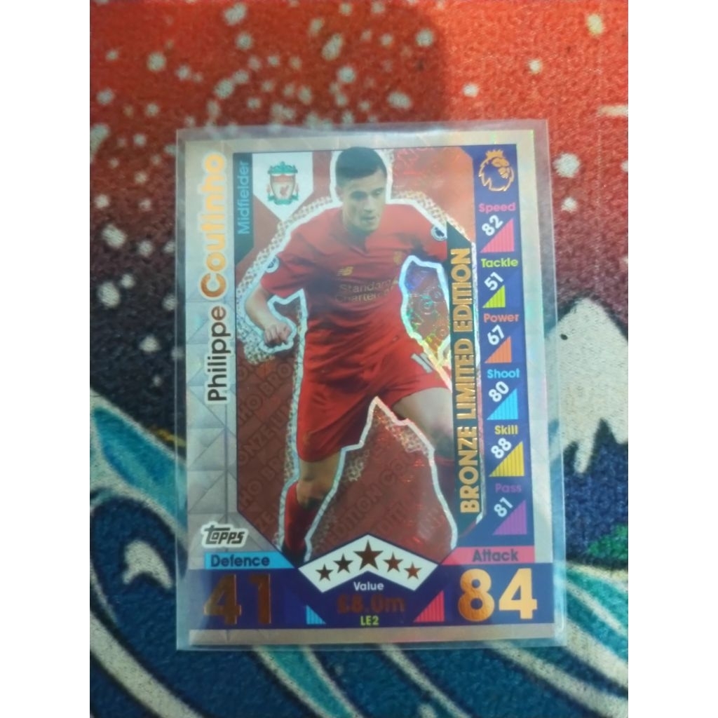 Philippe Coutinho Liverpool Limited Edition Bronze 2016/2017