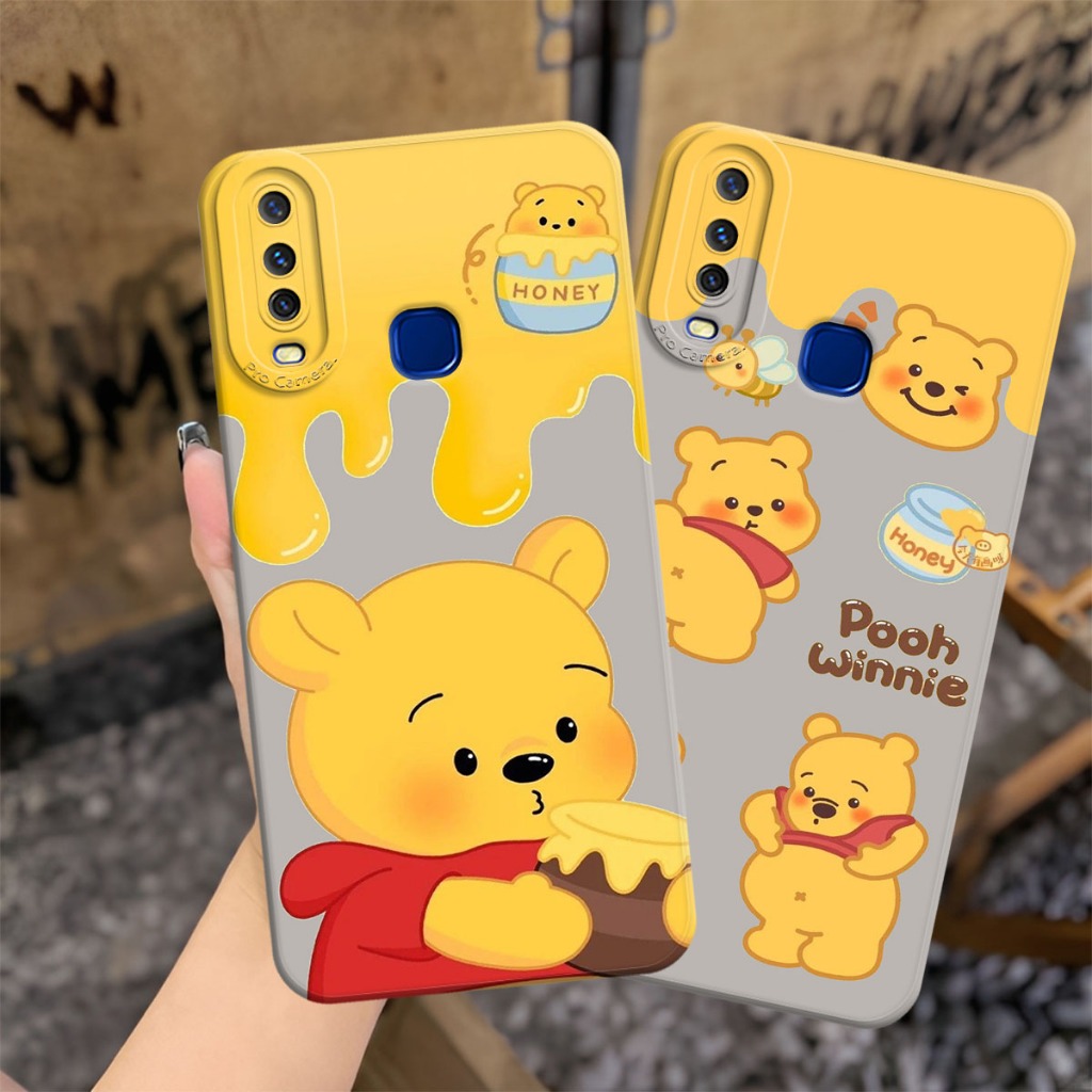 (FA-01) OPPO A31 2020 - A8 2020 Softcase Procamera Silicon Case motif cart00on gemes yelpooh Silicon