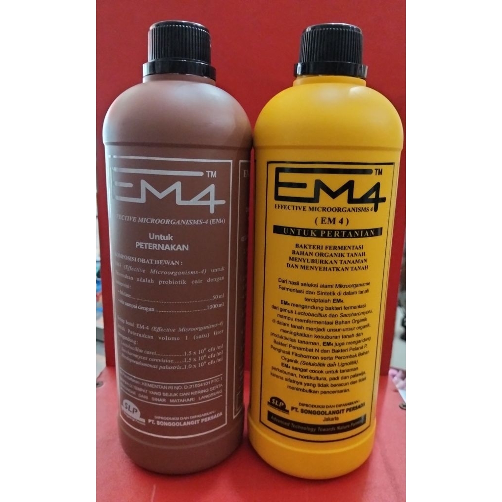 Pupuk Mikroorganisme EM4 Pertanian | EM4 Peternakan 1 liter Original