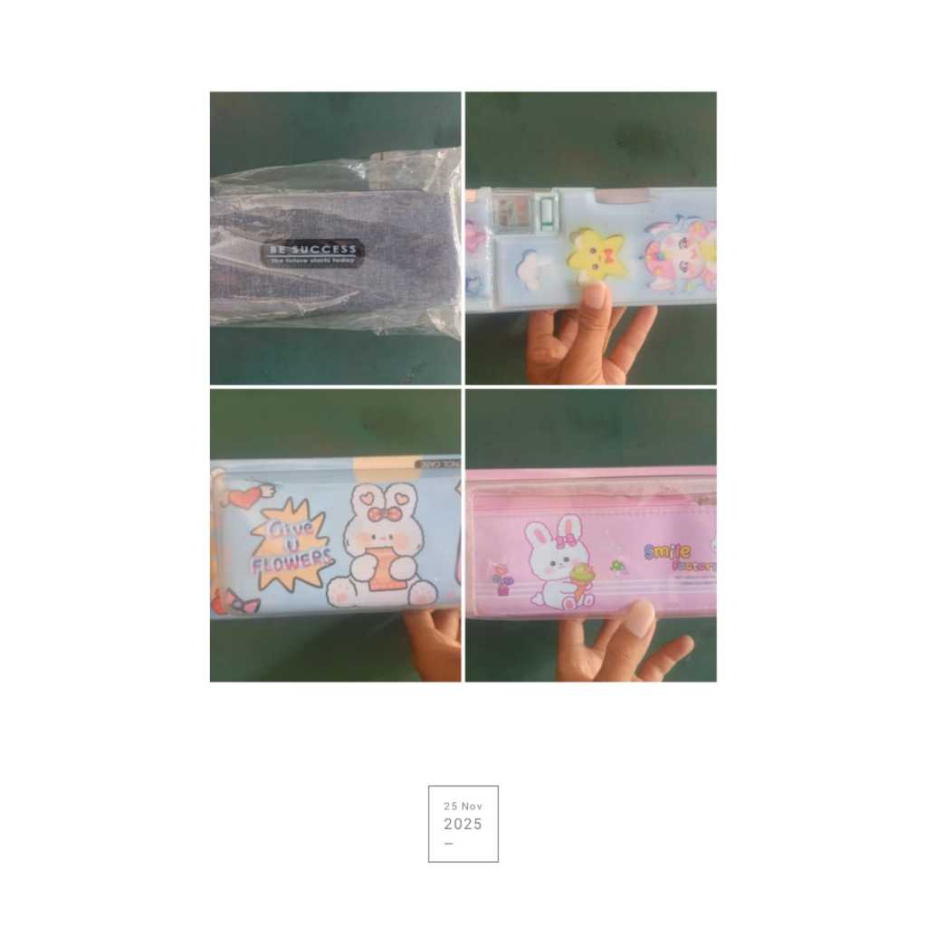 Dusgrip Rits Tempat Pensil Tempat Pensil Anak Sekolah Pencil Case
