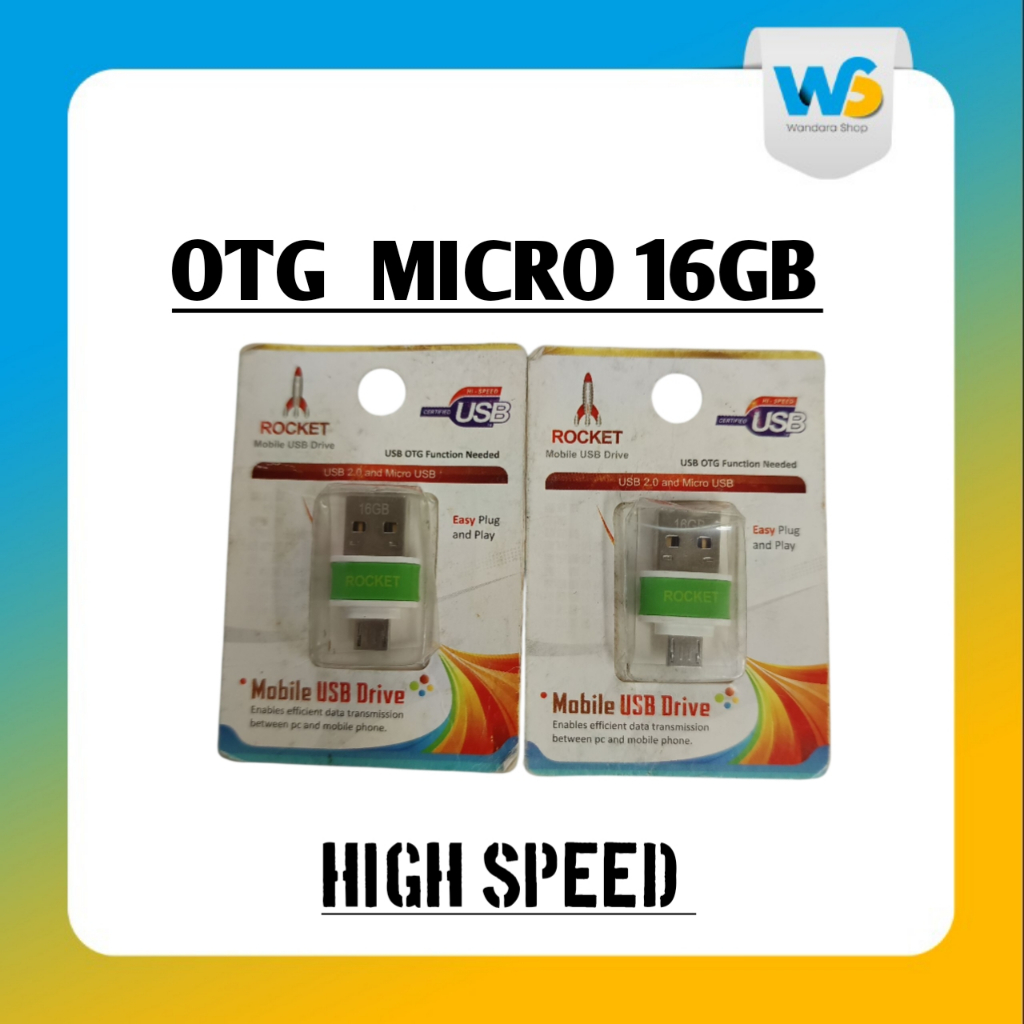FLASDISK OTG ROCKET 16GB_USB DRIVE OTG