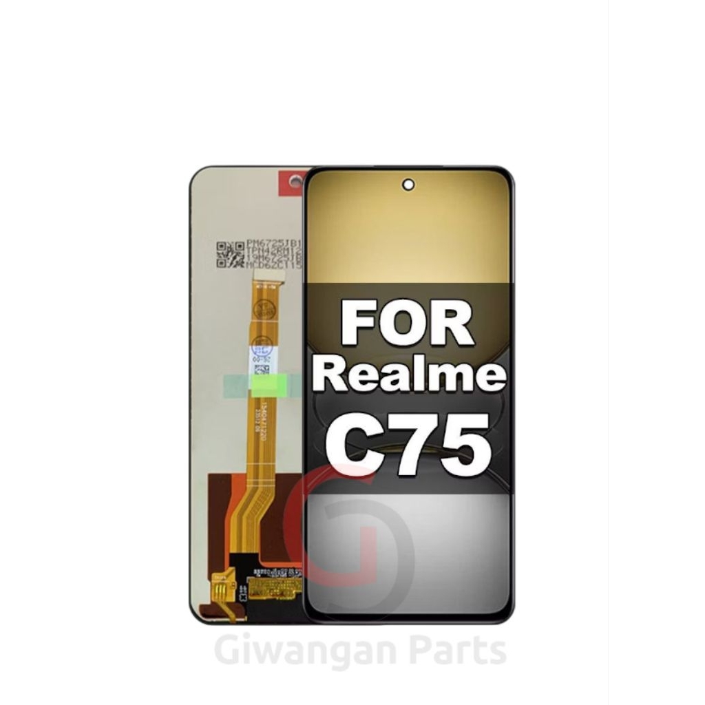 LCD TOUCHSCREEN REALME C75 4G / REALME C67 4G / REALME 12 / NARZO 70X ORIGINAL BRANG OG MEETO