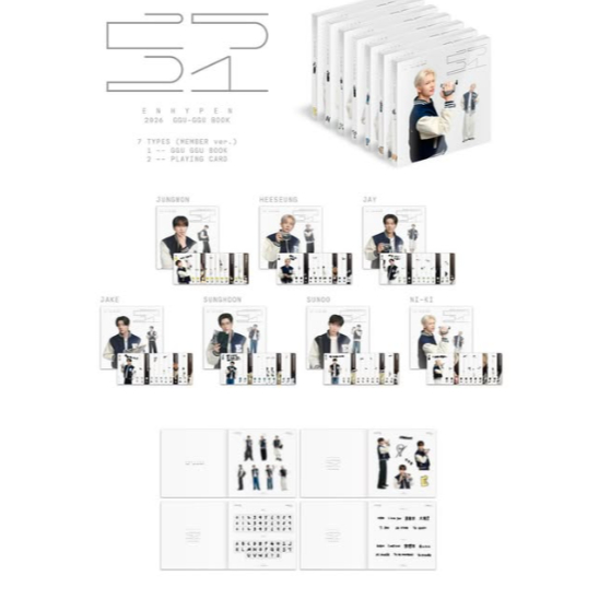 [PO] ENHYPEN - GGU GGU BOOK 2026