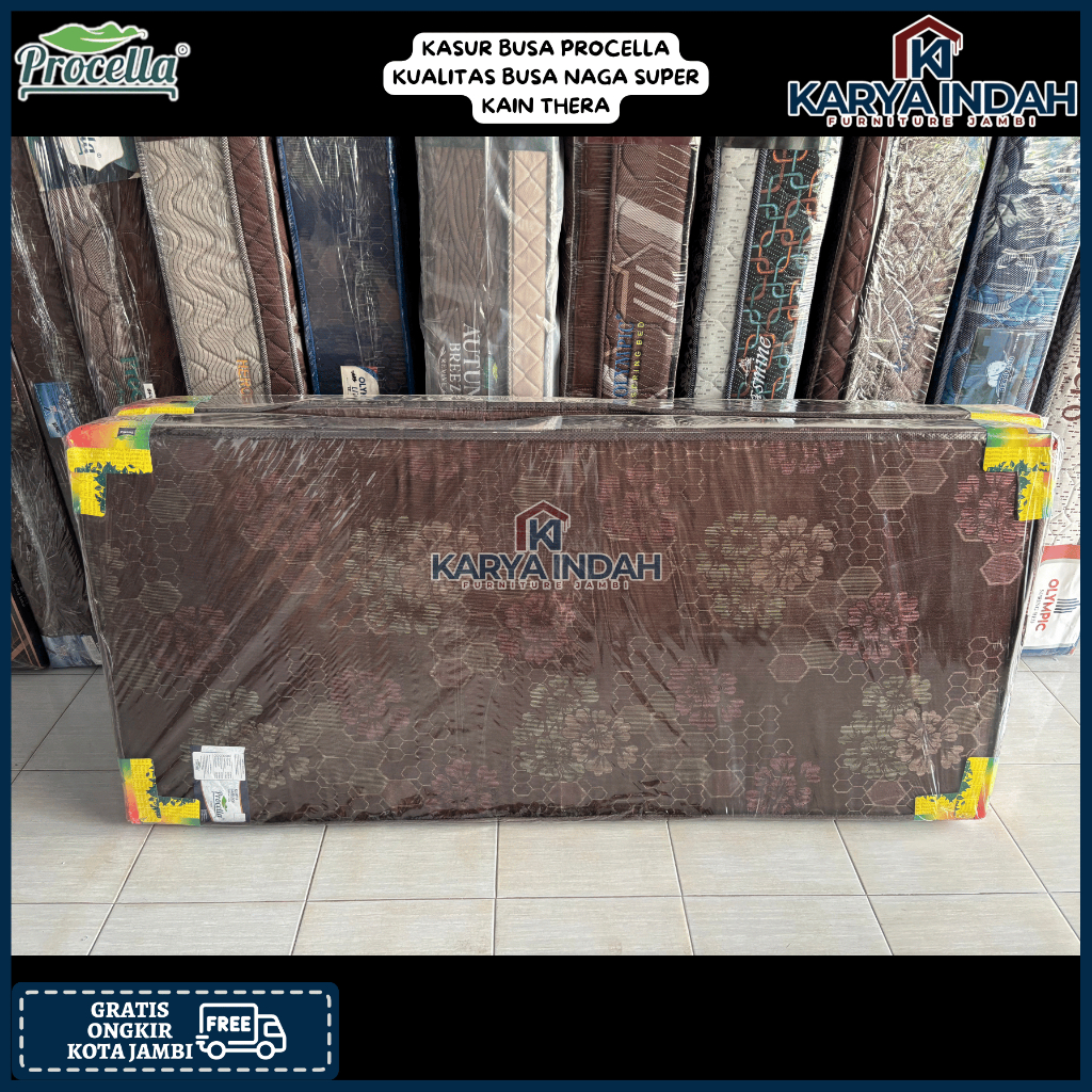 Kasur Busa PROCELLA NAGA SUPER KAIN THERA PROCELLA FOAM 90x200x10 & 90x200x15