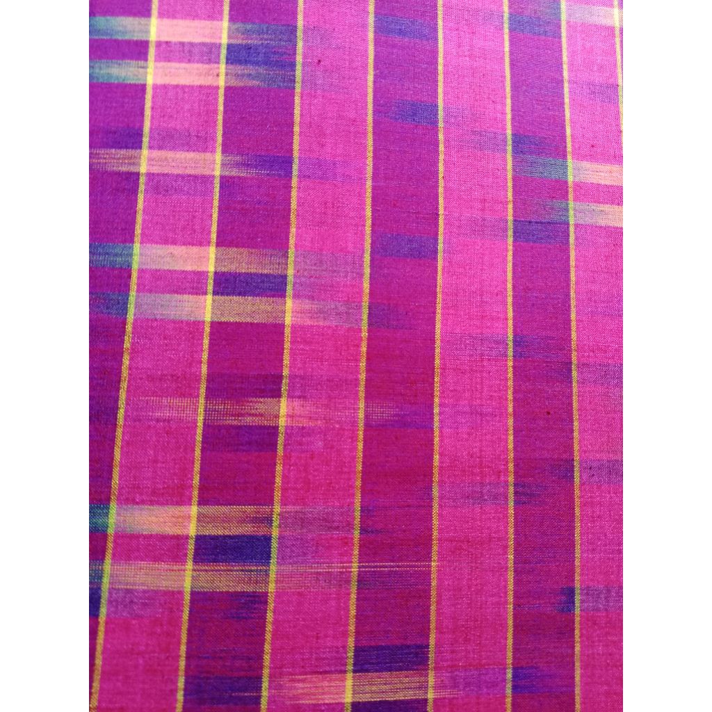 Kain Gebeng Tajung Limar Mendi Ungu Pink