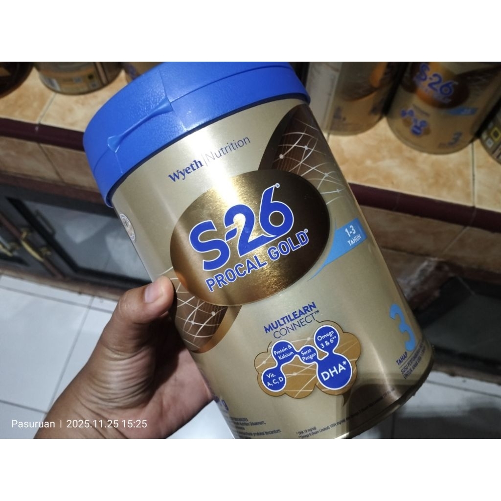 Kaleng Susu S26 Bekas