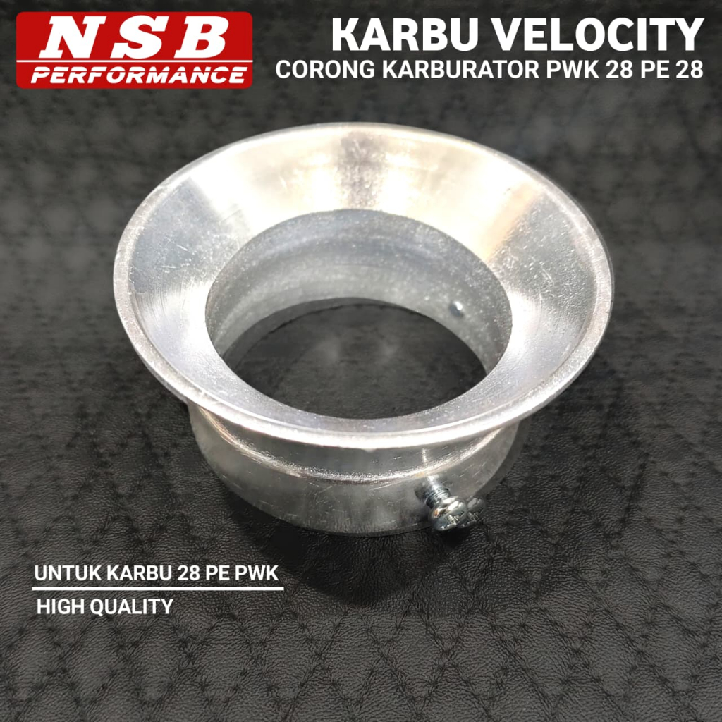 Corong Karbulator Velocity Karbu Motor PE28 PWK28 - Corong carbulator High Quality Mj55