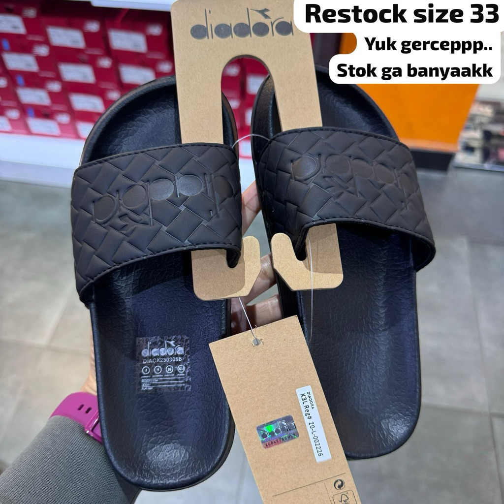 Sandal Selop Diadora Kids Original