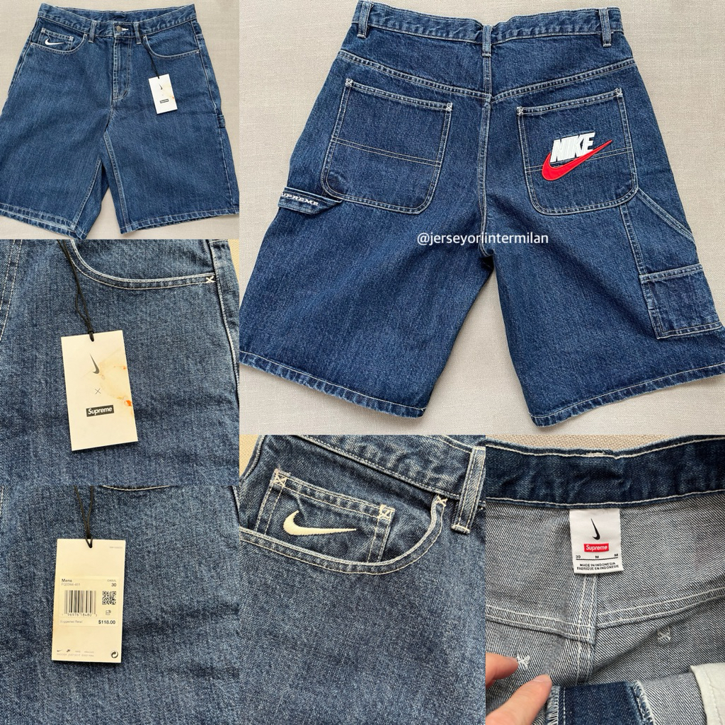 Nike x Supreme denim short