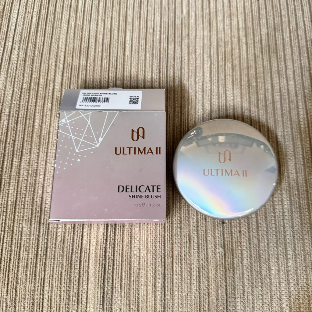 ultima II delicate shine blush (preloved)