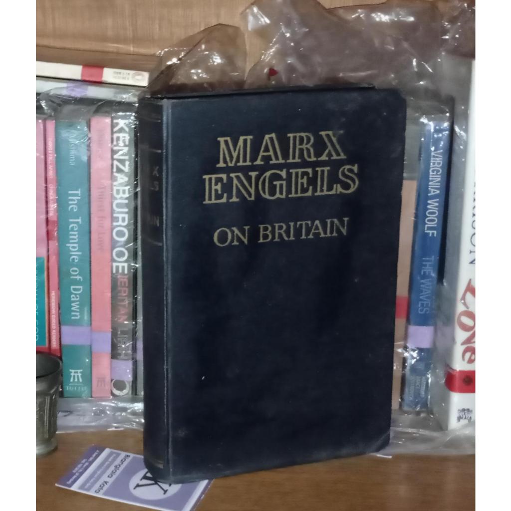 Buku Marx Engels On Britain (Rare)