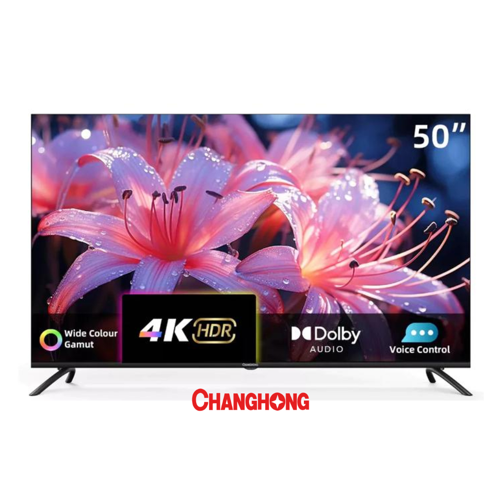 CHANGHONG 50 INCH QLED FULL HD G00GLE SMART ANDROID TV L50QST1