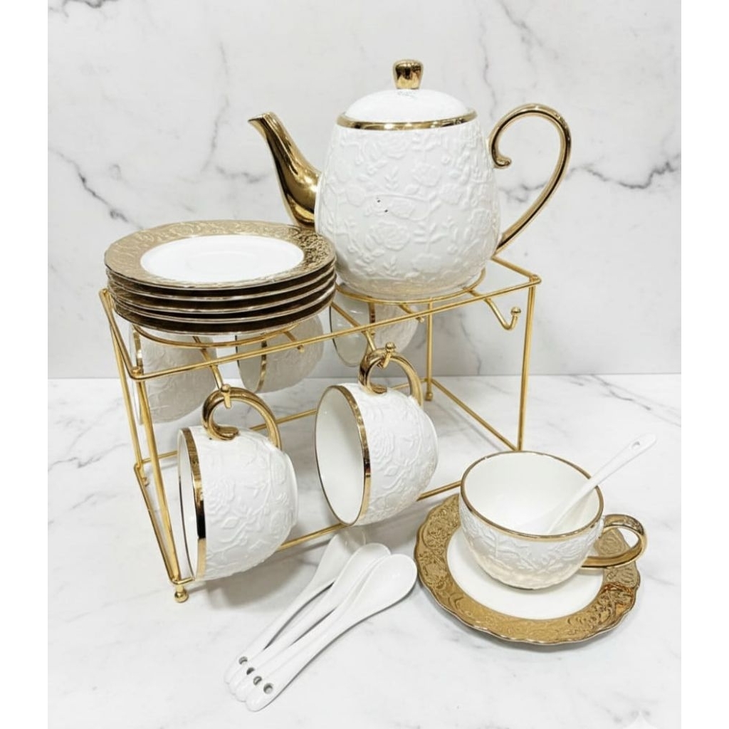 Set Teko Teh Fiorenza Marble MP-822