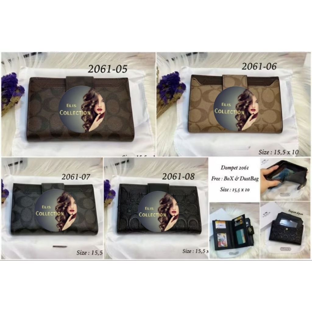 DOMPET C** 2061, DOMPET LIPAT IMPOR PREMIUM (BEST SELLER)