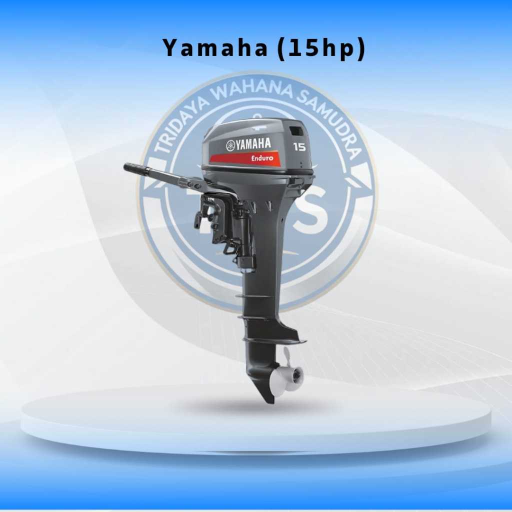 Mesin Tempel Motor Perahu / Kapal Yamaha 15PK 15DMH - DMHS ( Kaki Pendek )