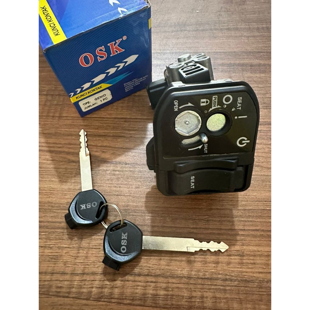 (OSK) Kunci Kontak Only Genio Key Set Motor