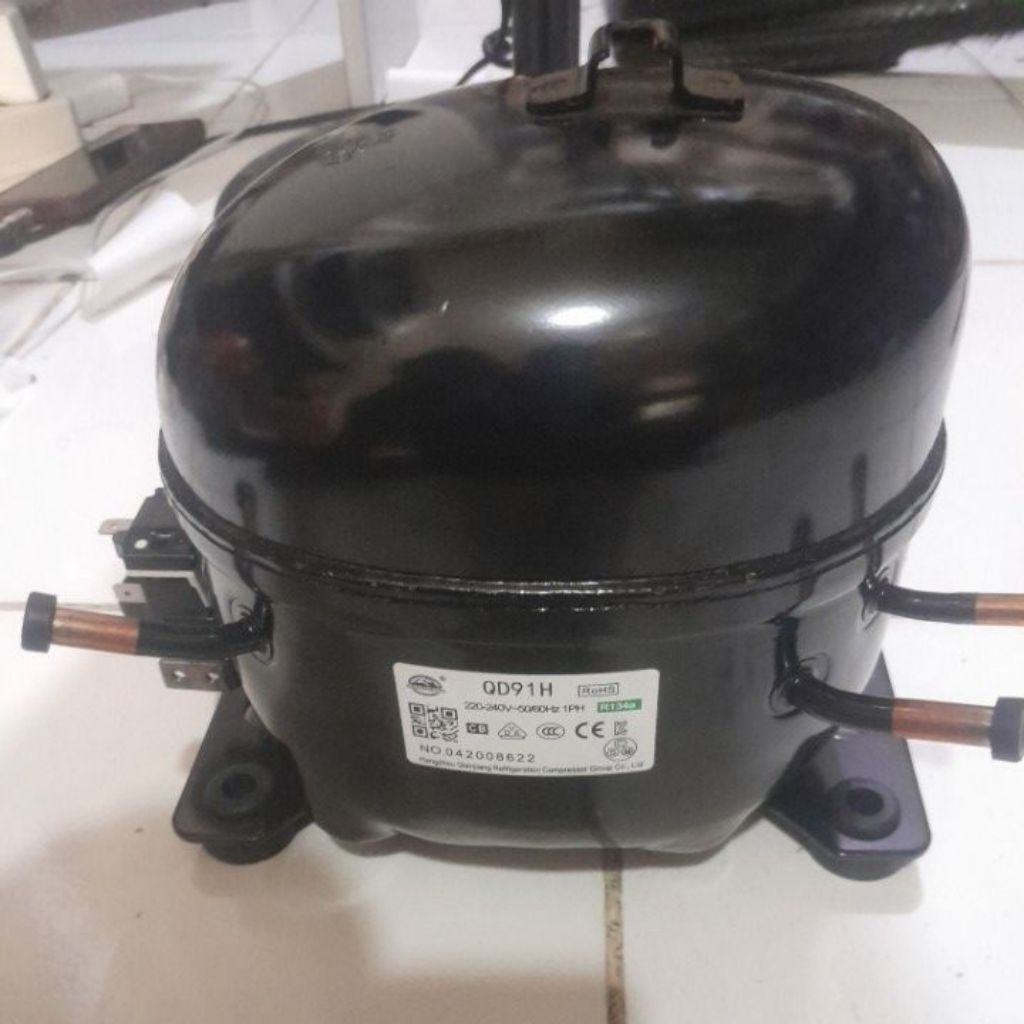 KOMPRESOR KULKAS 1/4R134a KOMPRESOR KULKAS SHARP 2PINTU R134a BARU