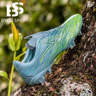 Specs Sepatu Sepak Bola Accelerator Alpha Nerve Pro Fg Aqua Gray Green