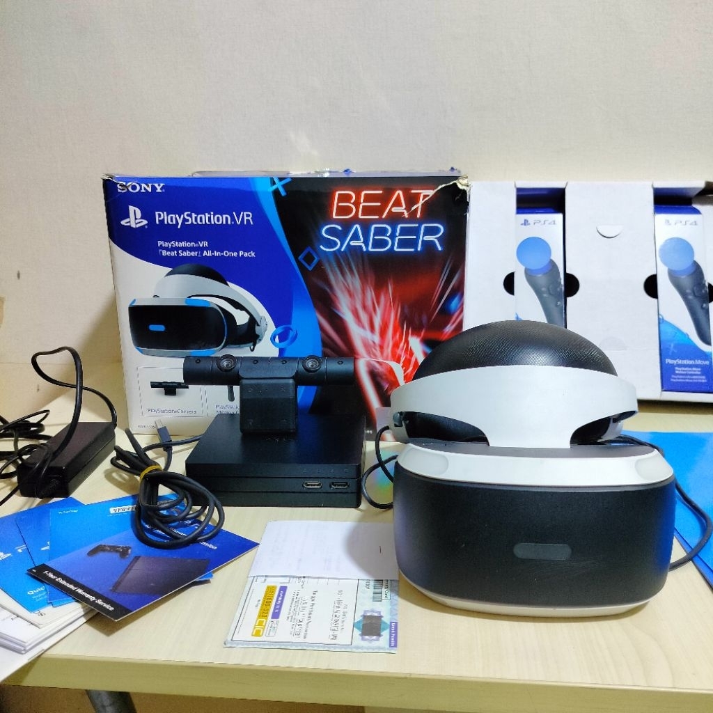 PS VR Beat Saber All in One Pack Resmi indo Playstation VR