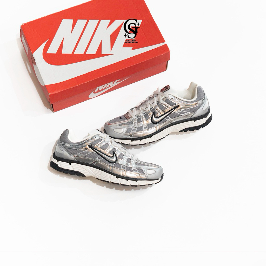 Nike P-6000 Silver Metallic Original