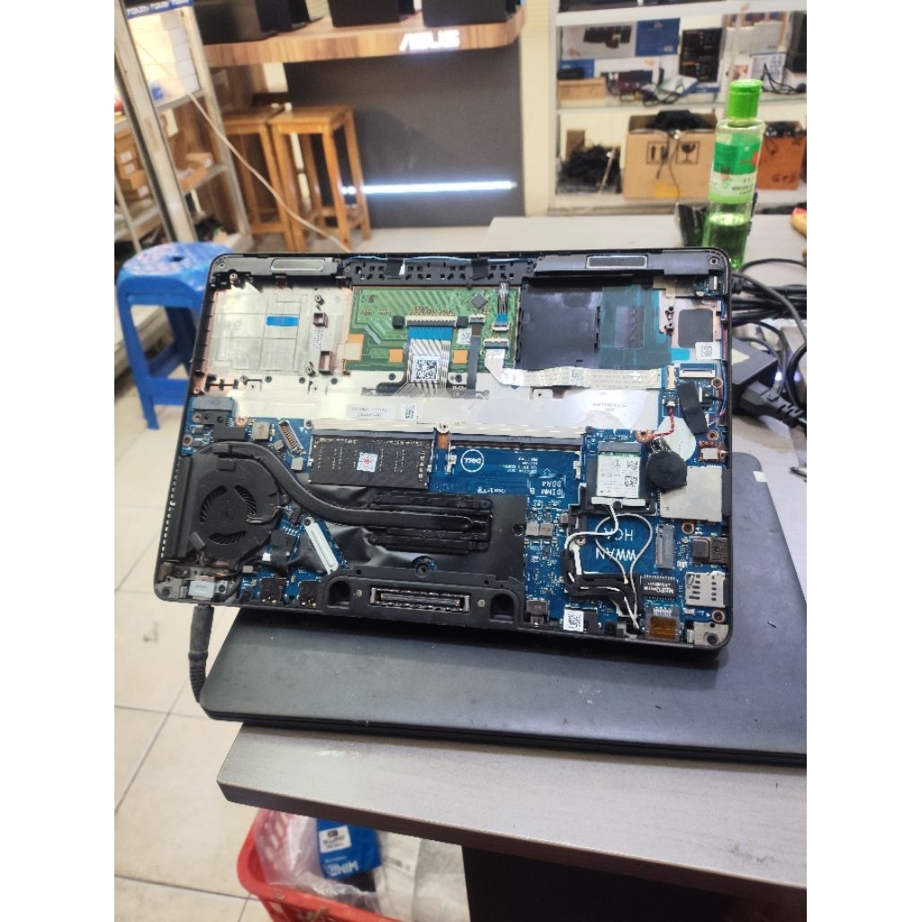 MESIN/MOBO/MAINBOARD/MOTHERBOARD/DELL LATITUDE E7270 INTEL CORE I7 GEN 6