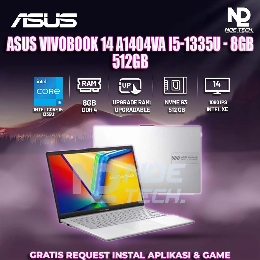 ASUS Vivobook 14 A1404VA i5-1335U