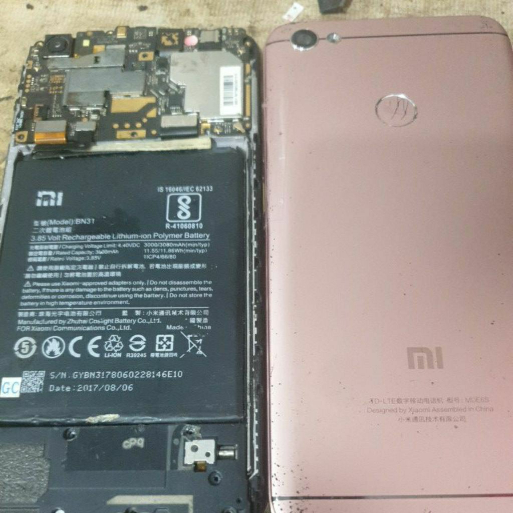 redmi note 5a prime mati