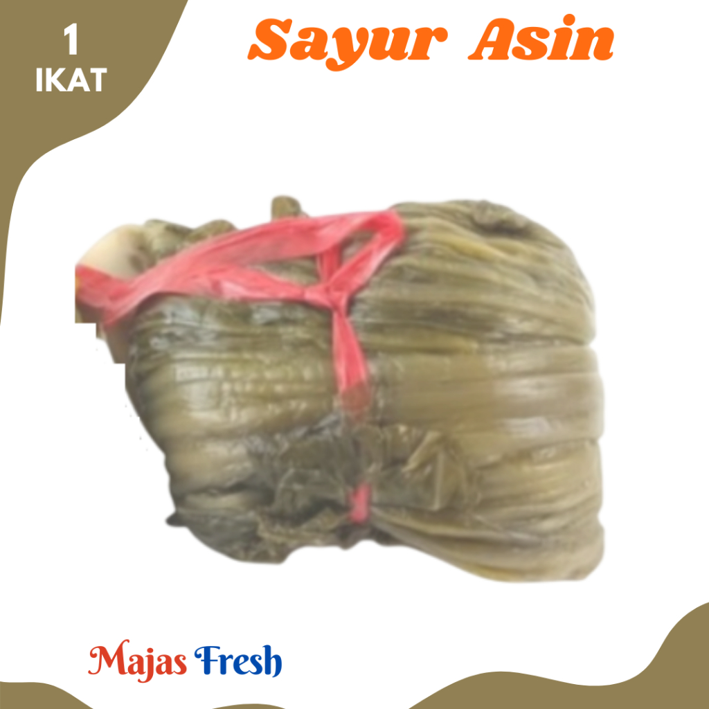 SAWI ASIN Ikat Segar - Sayur Sawi Asin Ham Coy Fresh | Size Kecil - 1 Ikat [ Harga Per PCS ]