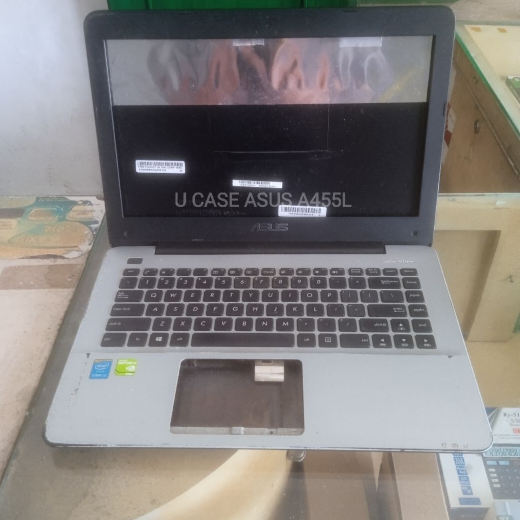 CASE CASING ASUS A455L X455L X454W X454Y BEKAS