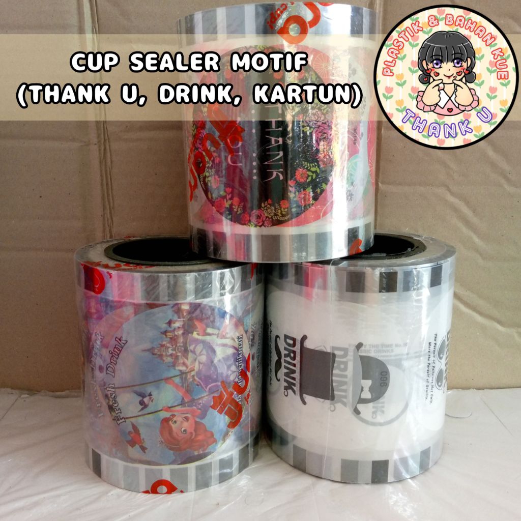 Cup seal/seal cup/cup seal motif/sealer cup motif/cup seal murah