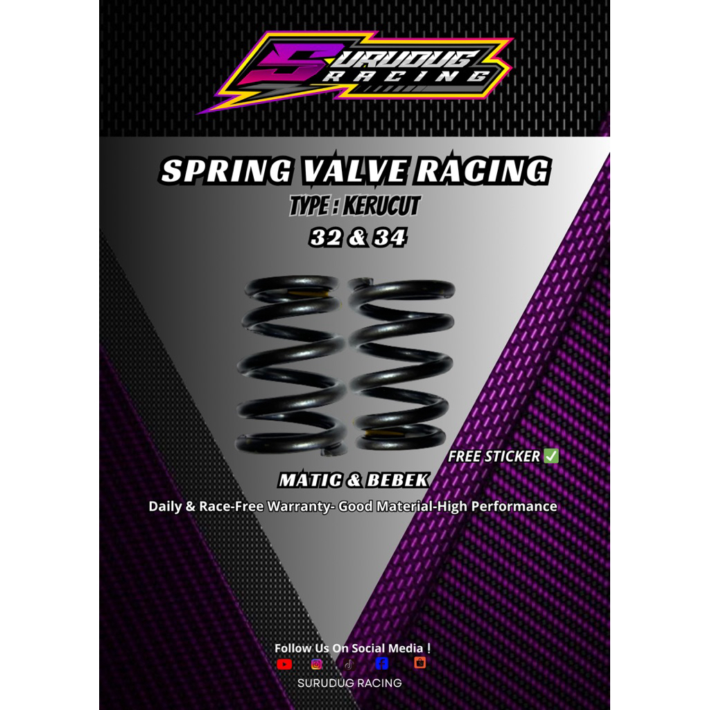 PER KLEP RACING BEAT MIO SCOOPY BEBEK HARIAN BALAP SPRING VALVE RACING BEAT MIO SCOOPY VARIO