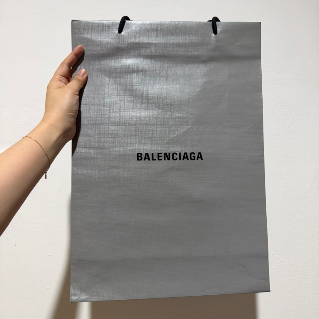 PAPERBAG BALENCIAGA ORIGINAL PAPERBAG MEDIUM BALENCIAGA ABU PAPER BAG BALENCIA GREY