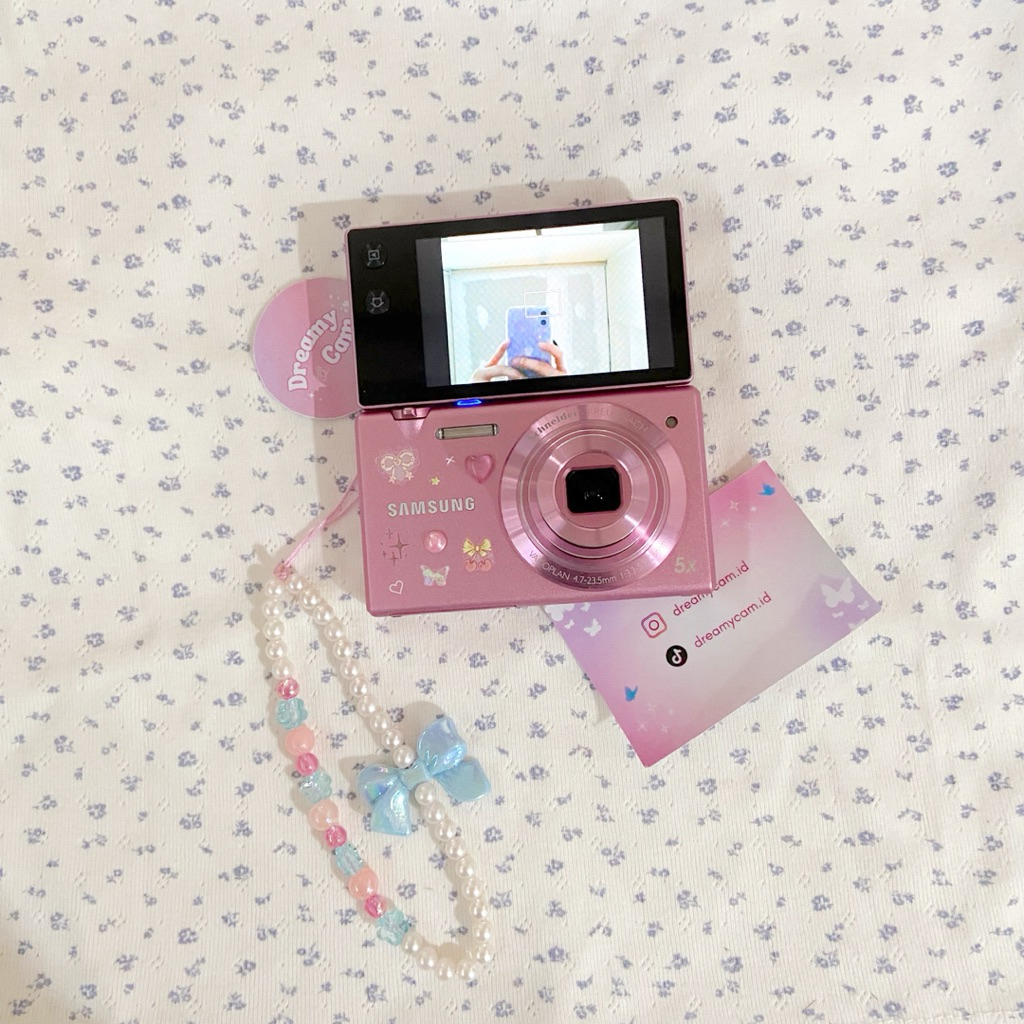 Samsung MV800 (flip screen) Pink Digital Compact Pocket Camera