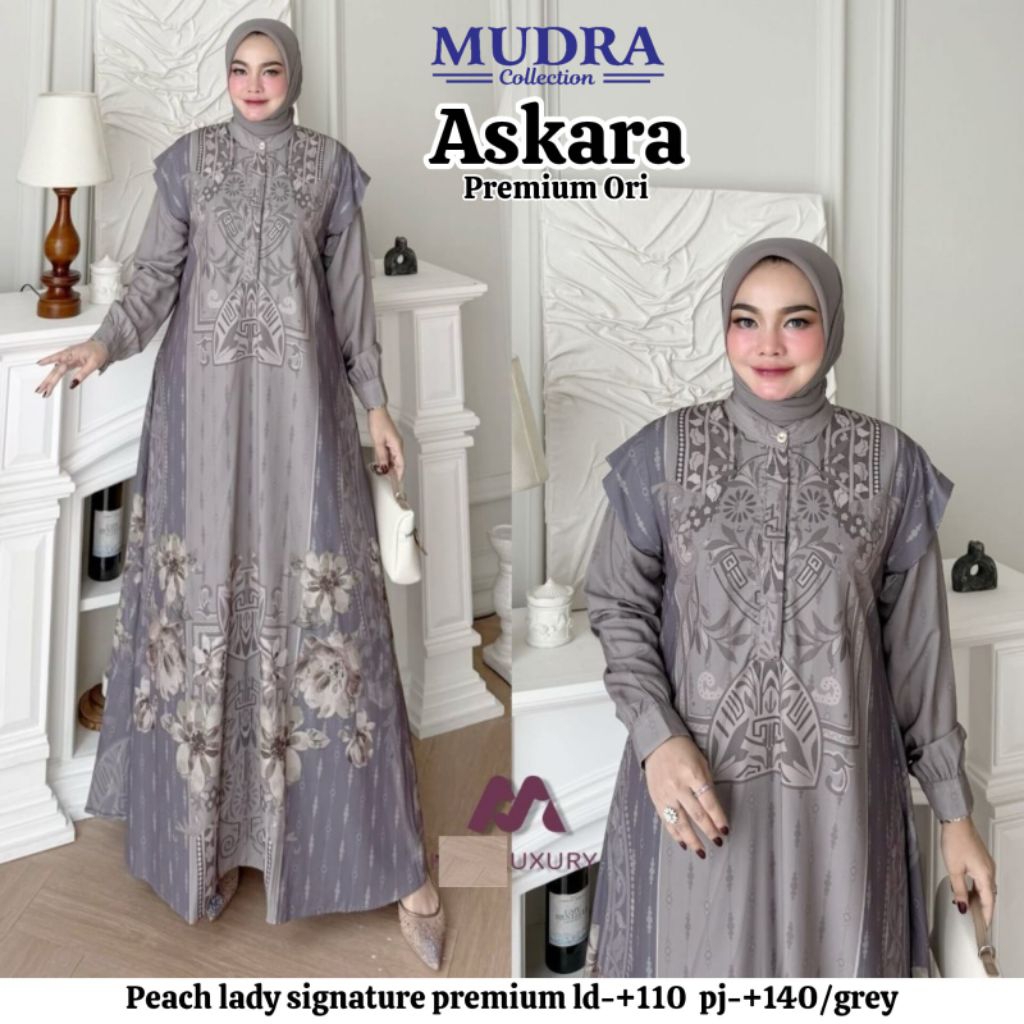 Askara Dress Premium By Mudra