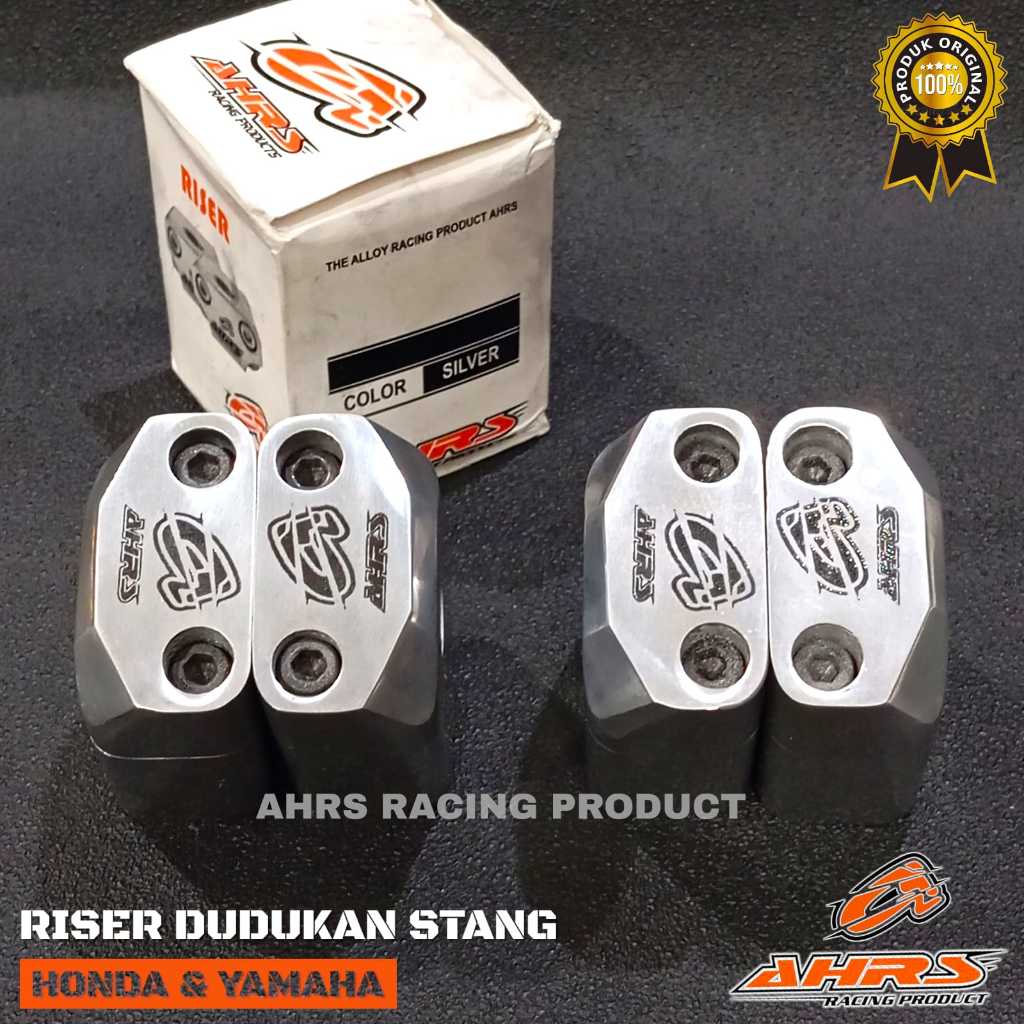 RAISER STANG AHRS RACING RISER DUDUKAN SETANG STIR UNIVERSAL HONDA DAN YAMAHA MEGAPRO CB100 RX KING 