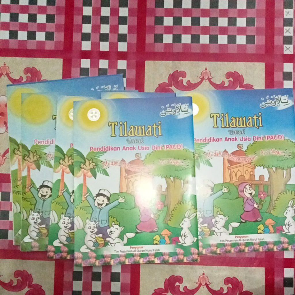 (READY) Tilawati PAUD. khusus untuk belajar anak anak PAUD & TK