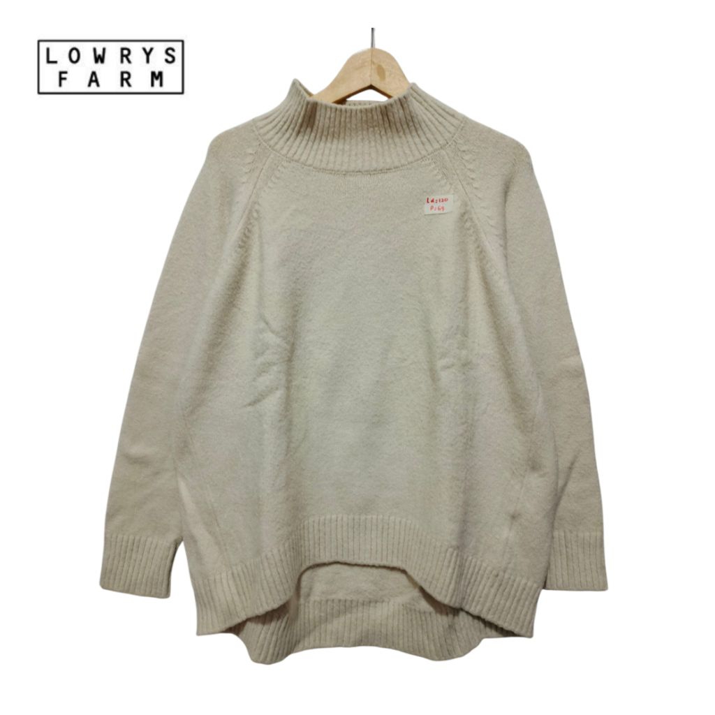 Lowrys farm sweater broken white