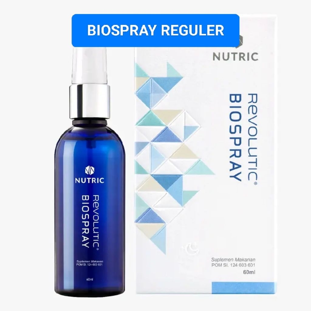 Biospray Reguler Nutric Di Jamin Asli Masih Tersegel